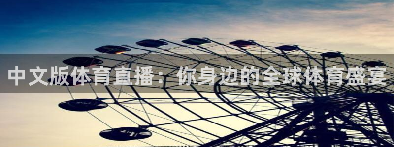 中文版体育直播：你身边的全球体育盛宴